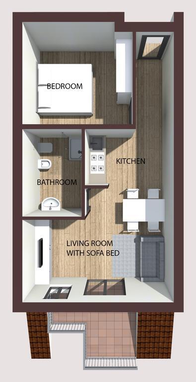 לאזיסה Holidays Residence מראה חיצוני תמונה